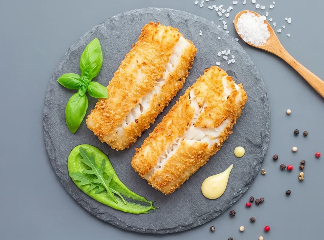 Torskeloin i airfryer